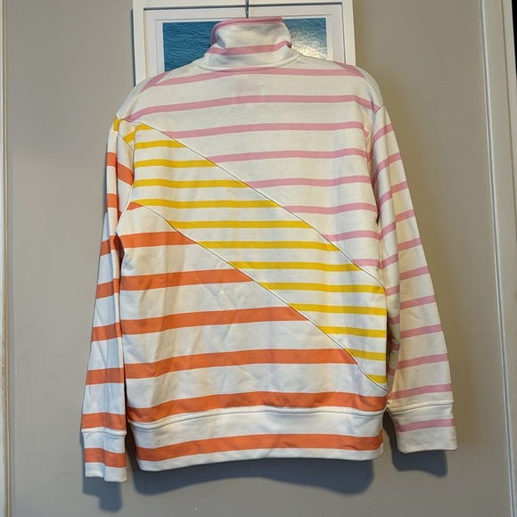 Solid & Striped Quarter Zip in Colorblock Stripe - Picture 14 of 15